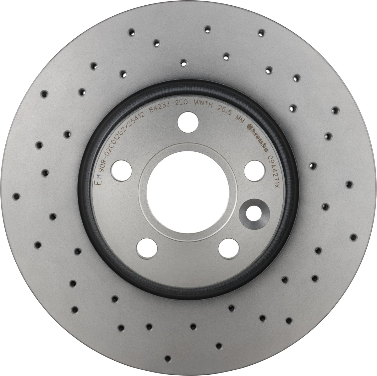 BREMBO 09A4271XC02 Brembo 09.A427.1X Xtra UV Coated vented drilled Front Brake Rotor FORD/FORD (CHANGAN)/LAND ROVER/LAND ROVER (CHERY)/VOLVO/VOLVO (CHANGAN)/VOLVO ASIA OE# 1500158