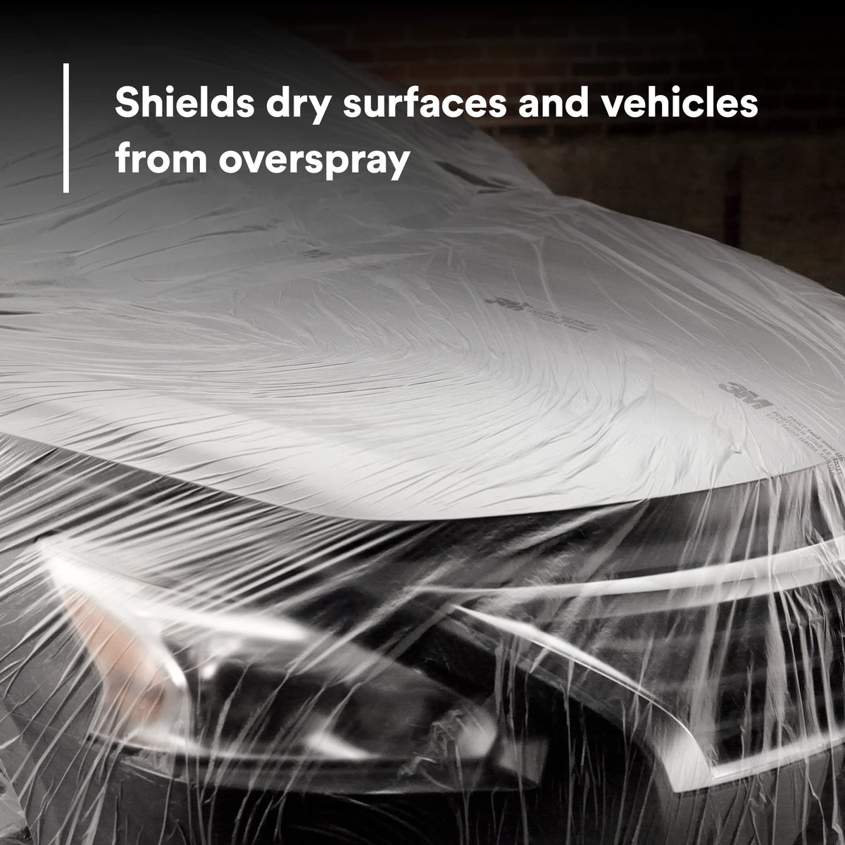 3M 06742 3M Overspray Protective Sheeting, 06742, 20 ft x 250 ft