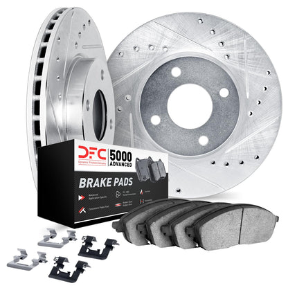 Dynamic Friction 7512-80092 Front Brake Kit