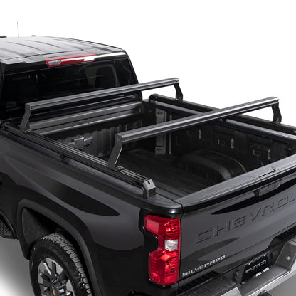 PUTCO 185743HD Putco HD Elevated Crossrails for TEC Rails - Fits Dodge Ram Trucks 1500 2019-2025