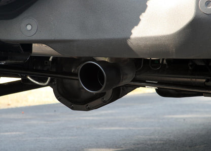 FLOWMASTER 718123 Flowmaster 718123 FlowFX Axle-Back Exhaust Kit 3 Inch 409 Stainless Steel Dual 4 Inch Black Ceramic Coat 304 Stainless Steel Tips Compatible with 2021-2024 Ford Bronco 2.3L 2.7L 2 & 4WD 2 & 4 Door