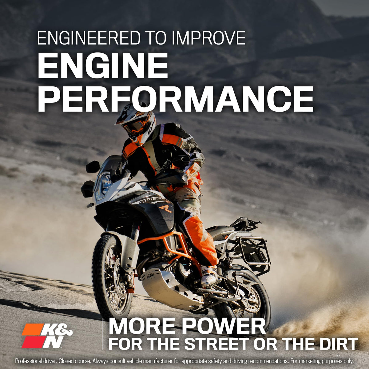 K&N HA-0120 Engine Air Filter: High Performance, Powersport