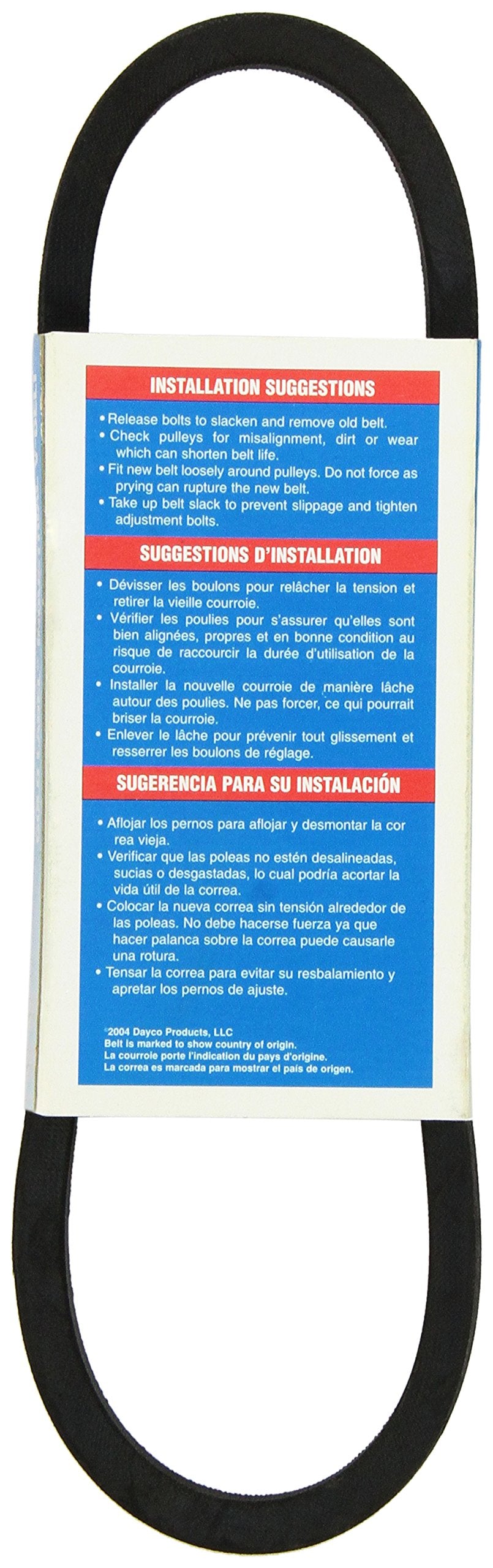 Dayco AP23 V-Belt Super Blue Ribbon Oil/Heat Resistant