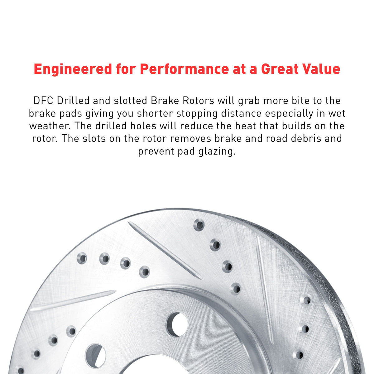 Dynamic Friction 7002-45005 Front Brake Rotors
