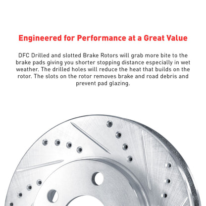 Dynamic Friction 7002-45005 Front Brake Rotors