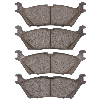 Dynamic Friction 1551-2383-01 DFC Rear 5000 Advanced Brake Pads
