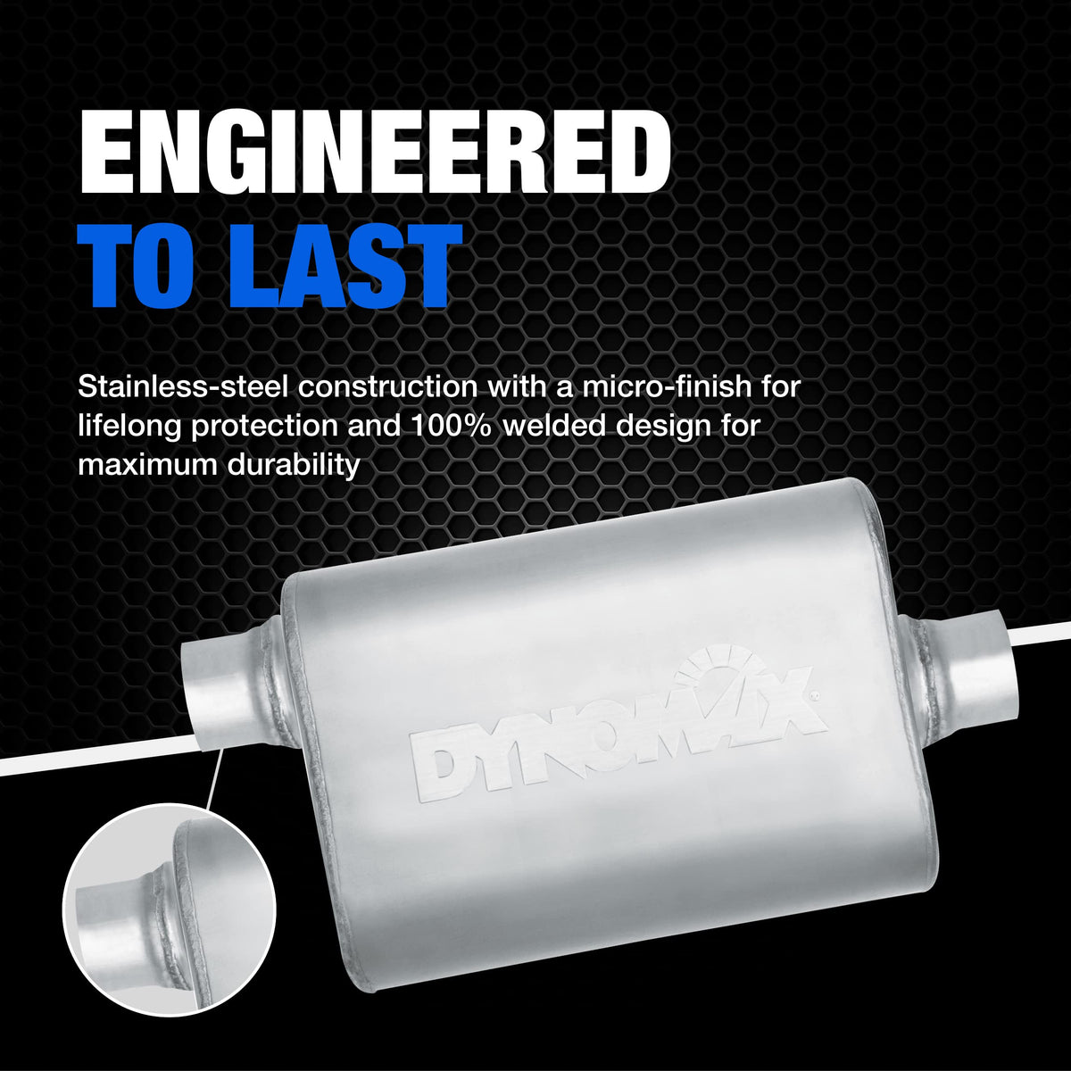 DYNOMAX 17221 Dynomax Ultra Flo 17221 Exhaust Muffler for Ford F-250 Super Duty