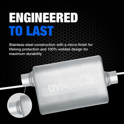 DYNOMAX 17221 Dynomax Ultra Flo 17221 Exhaust Muffler for Ford F-250 Super Duty