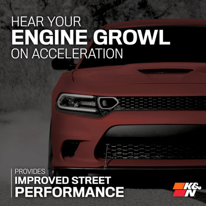 K&N FILTER 69-8011TTK K&N Cold Air Intake Kit: Increase Acceleration & Engine Growl, Guaranteed to Increase Horsepower up to 17HP: Compatible with 2.0L, H4, 2018-2019 SUBARU (WRX), 69-8011TTK