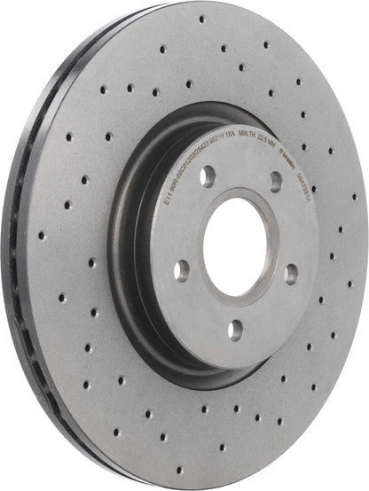 BREMBO 09.A728.1X Brembo 09.A728.1X Xtra UV Coated vented drilled Front Brake Rotor FORD/VOLVO/VOLVO (CHANGAN) OE# 1384290