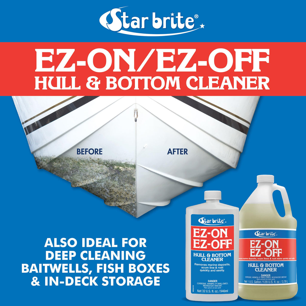 STAR BRITE 092832 Star Brite 092832 EZ ON EZ OFF BOAT BOTTOM CLEANER 32