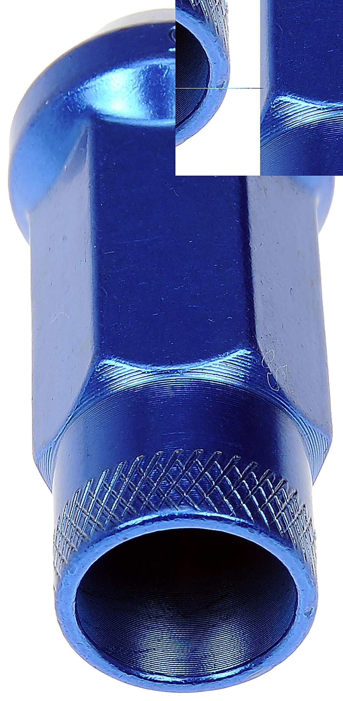 Dorman 713-385D BLUE OPEN END KNURLED WHEEL NUTS
