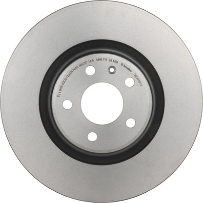 BREMBO 09D05911C02 Brembo 09.D059.11 UV Coated vented Brake Rotor AUDI/AUDI (FAW) OE# 80A615301A