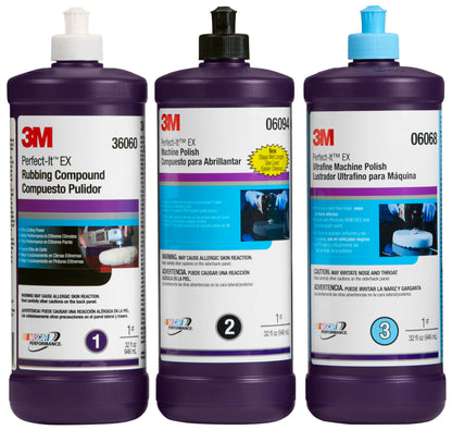 3M 06068 3M Perfect-It Ultrafine Machine Polish, 06068, 32 fl oz
