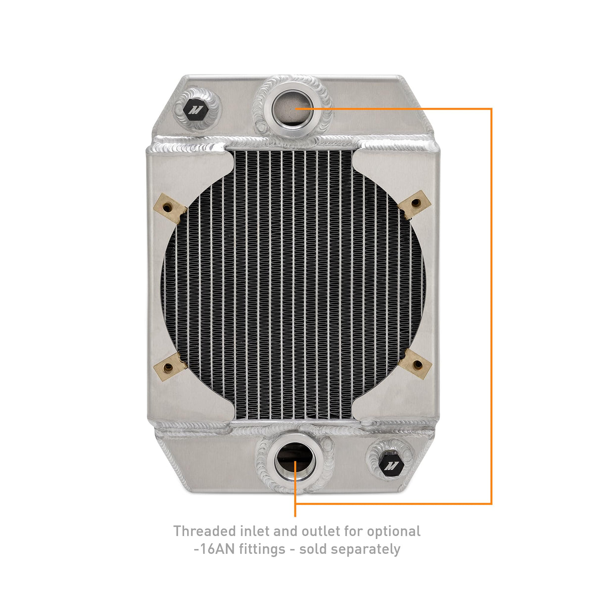 MISHIMOTO MMRAD-UNI-DRGN Mishimoto MMRAD-UNI-DRGN Drag Race Performance Aluminum Radiator, Universal 9", Natural