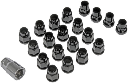 DORMAN 711-346 Dorman 711-346 BLACK CHROME ACORN M12-1.50