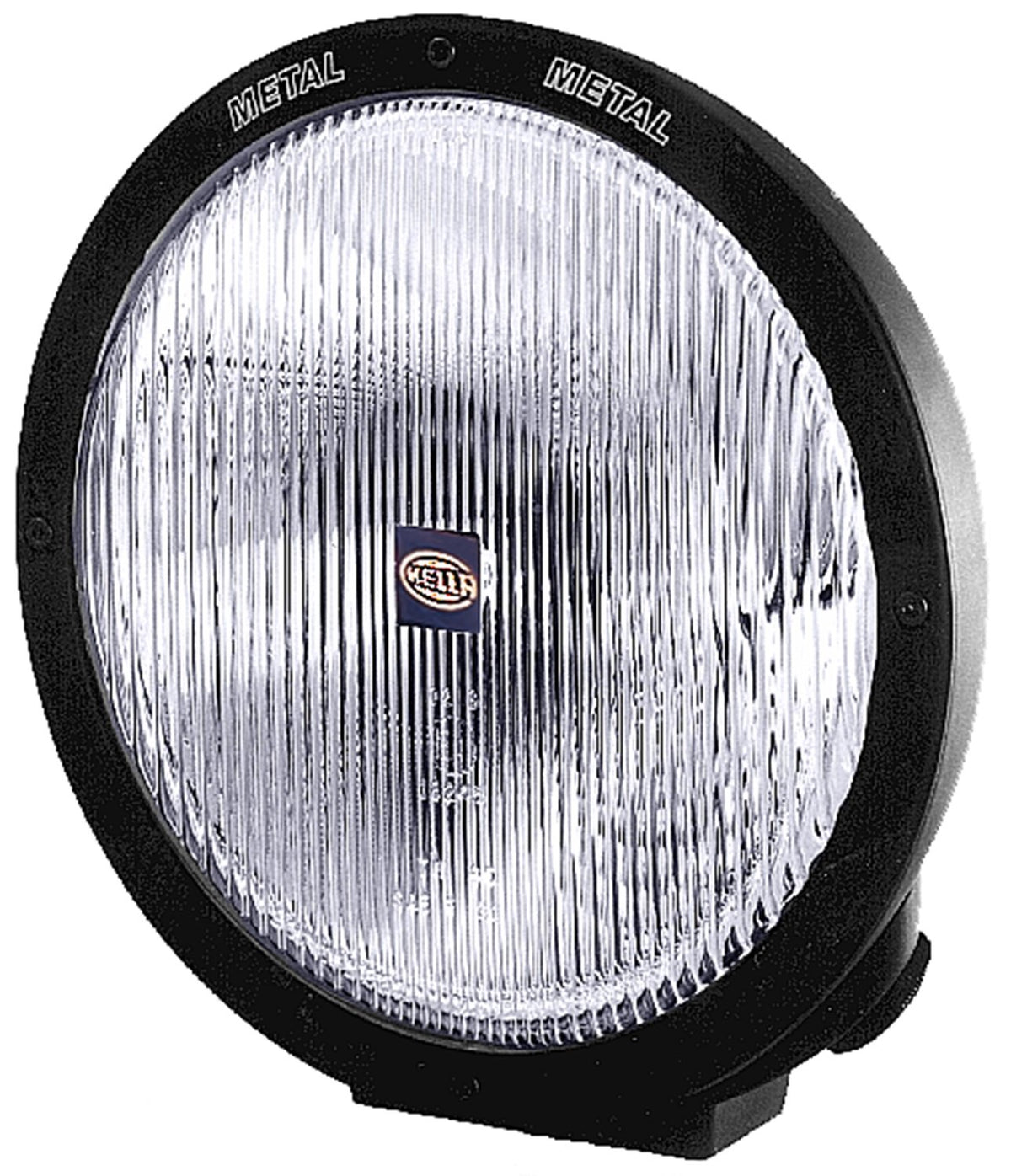 HELLA H12560021 Hella H12560021 Rallye 4000 Series 12V/55W Halogen Euro Beam Lamp - Black Housing, White
