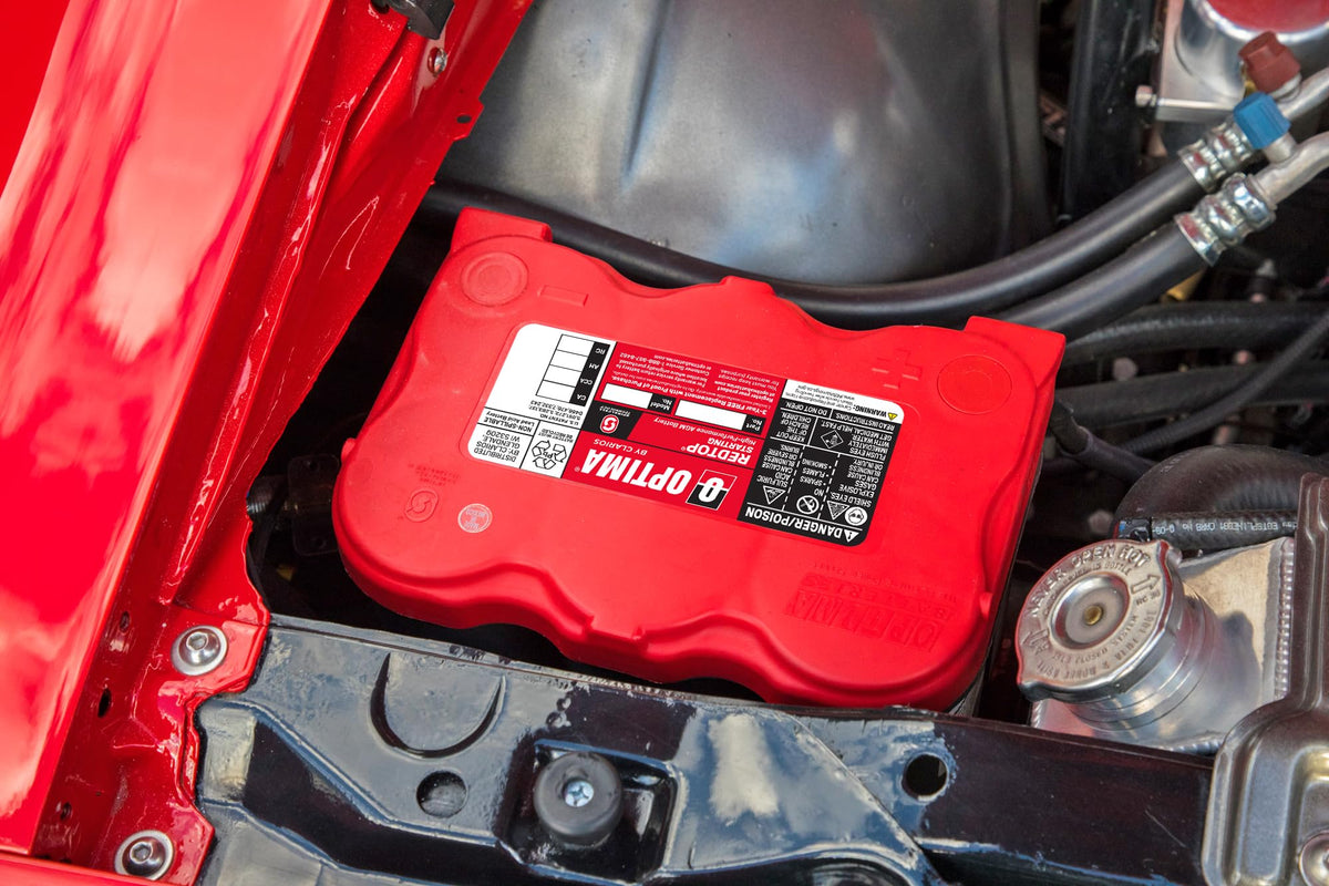 Optima 8010044 OPTIMA® Batteries High Performance 6V REDTOP® Sealed AGM 6V Battery