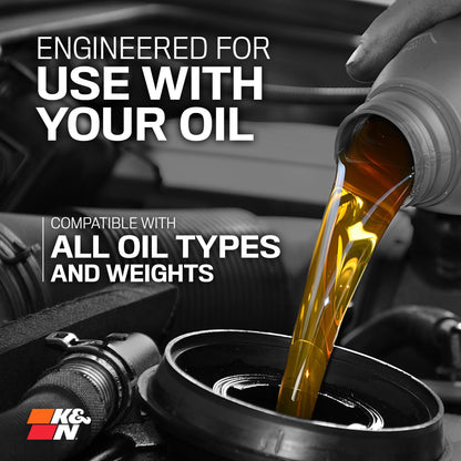 K&N FILTER SO-1017 K&N Select Oil Filter: Designed to Protect your Engine, SO-1017