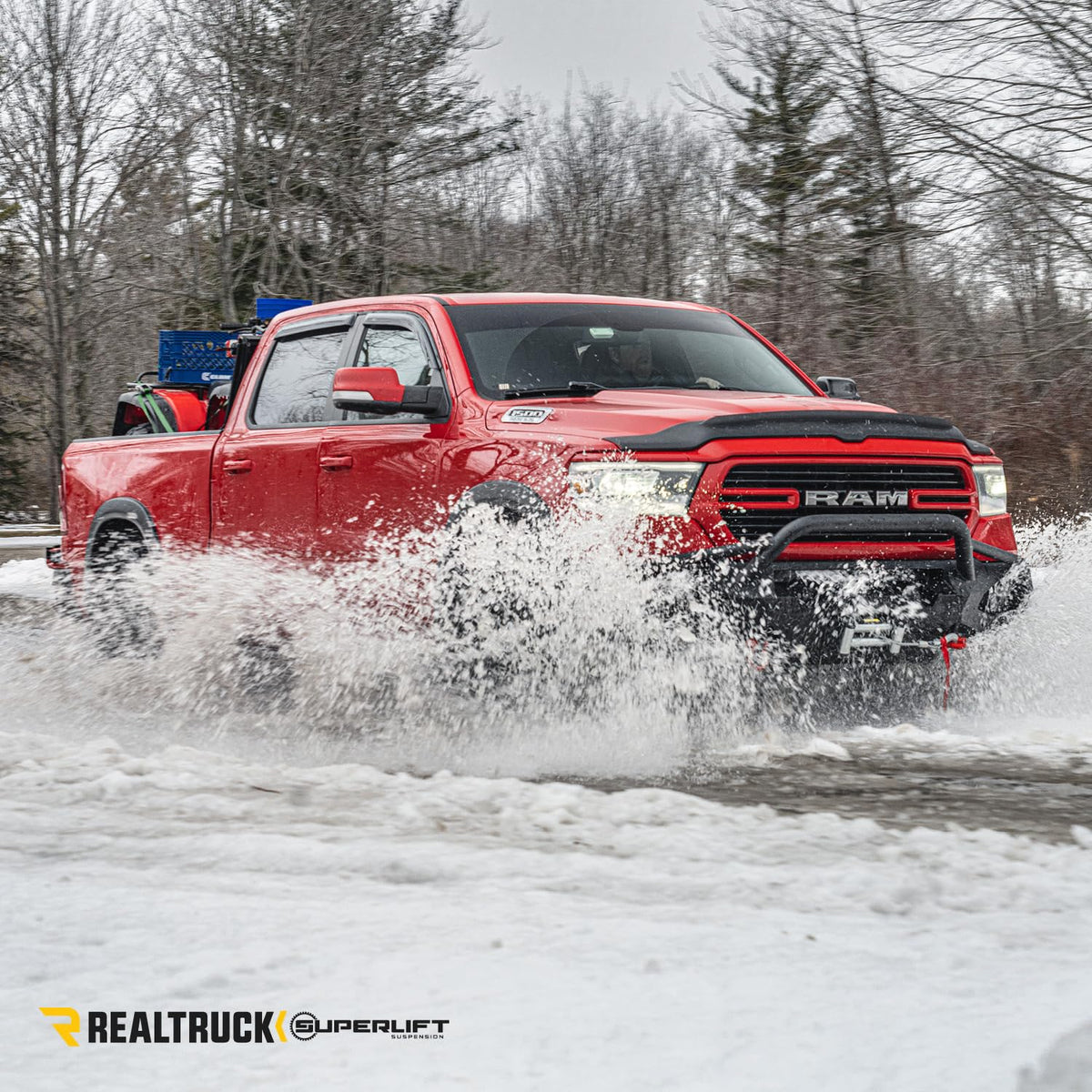 SUPERLIFT 40023 RealTruck SUPERLIFT SUSPENSION 2.5" Leveling Kit for RAM 2500/3500 | Spacers | 40023 | Fits 2014-2024 RAM 2500 / 3500 ( Does Not fit Power Wagon Models )