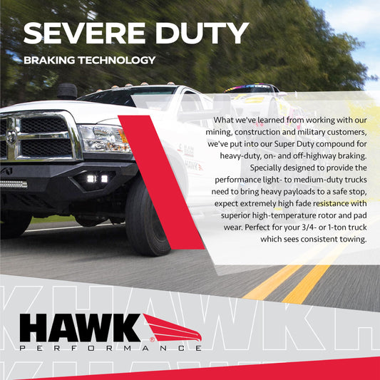 Hawk HB705P.776 Performance Super Duty Street Brake Pads