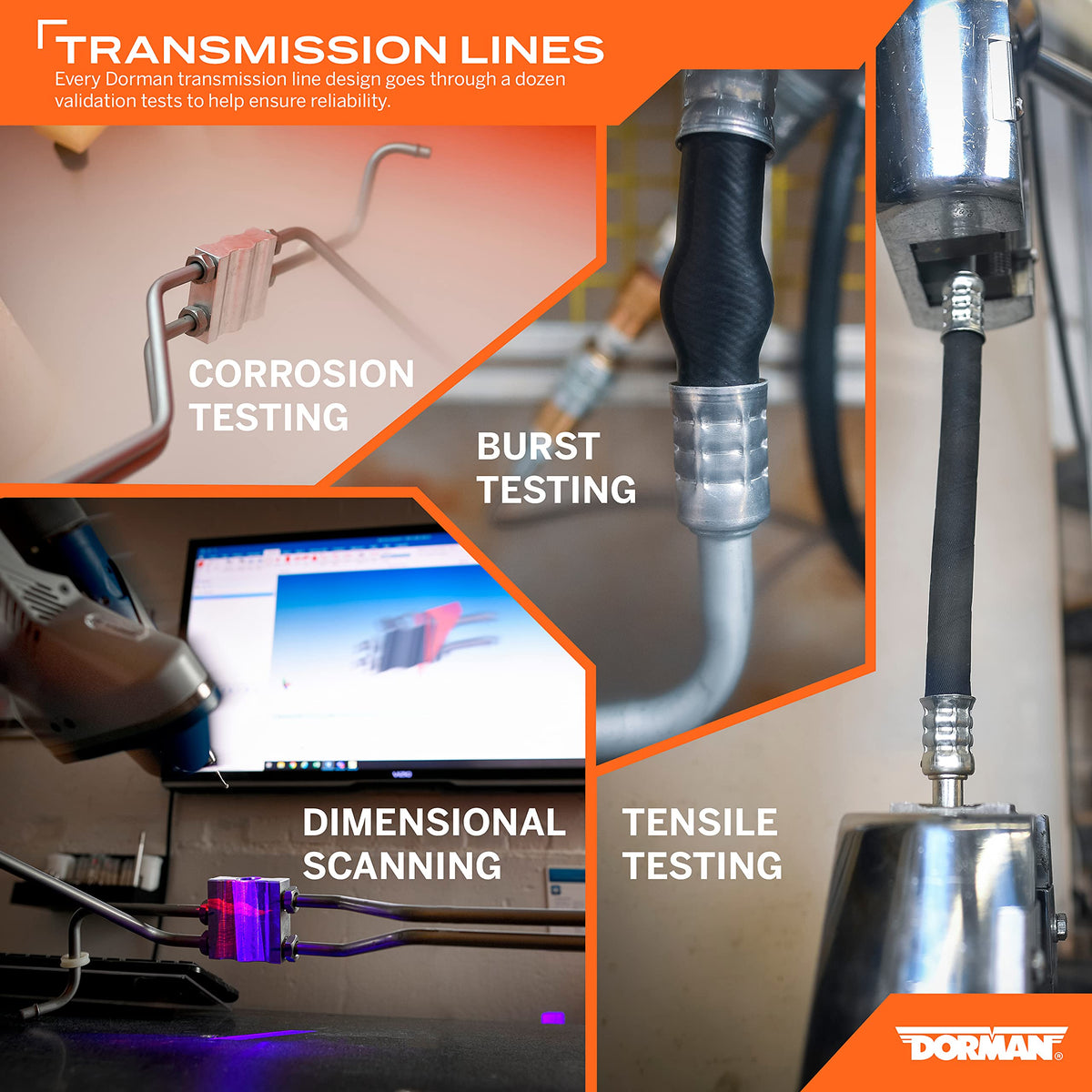 DORMAN 624-627 Dorman 624-627 Automatic Transmission Oil Cooler Hose Assembly