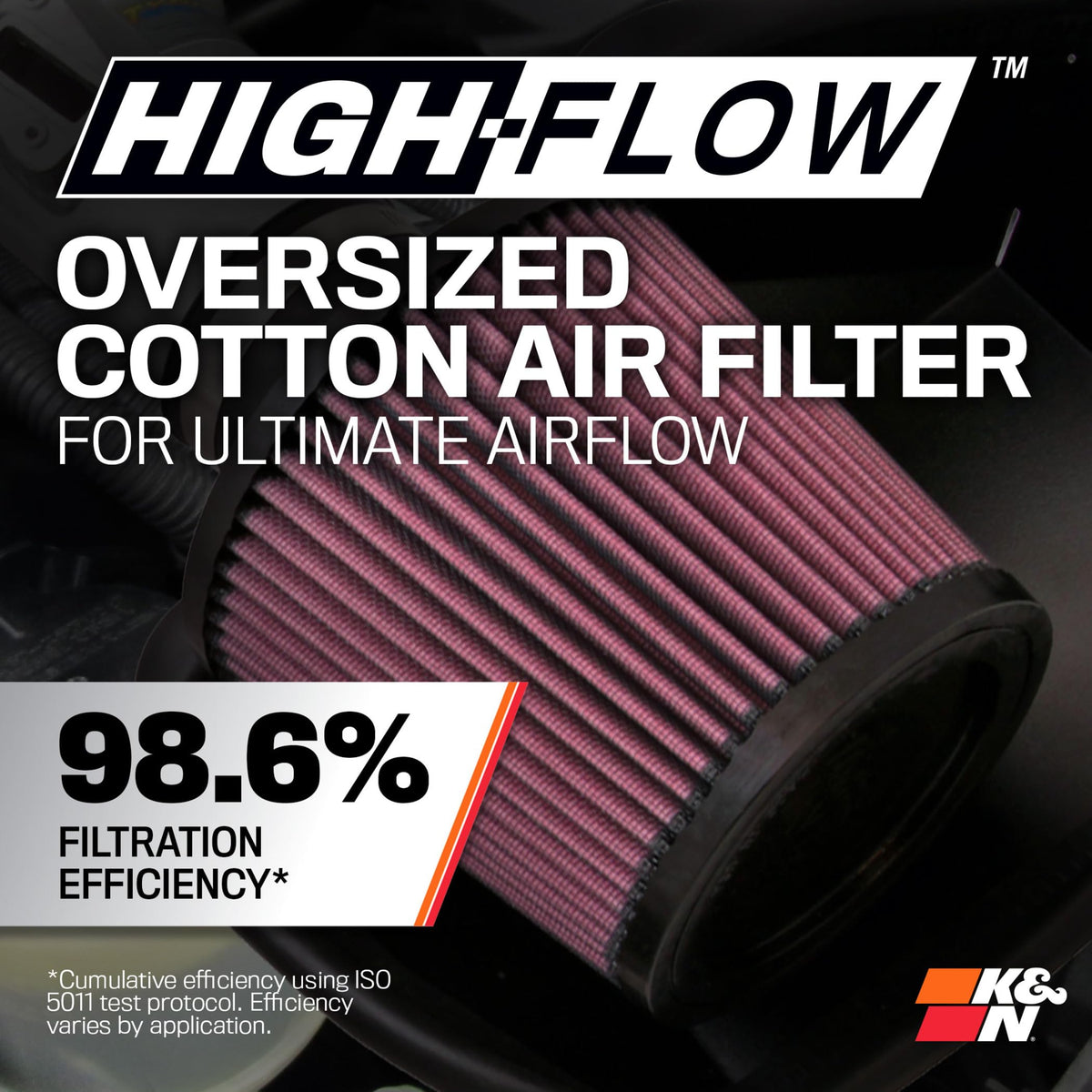 K&N FILTER 69-7078TS K&N Cold Air Intake System: High-Flow Air Filter, Increase Performance & Acceleration: Compatible with 2008-2020 Infiniti/Nissan: G37, 370Z, 69-7078TS