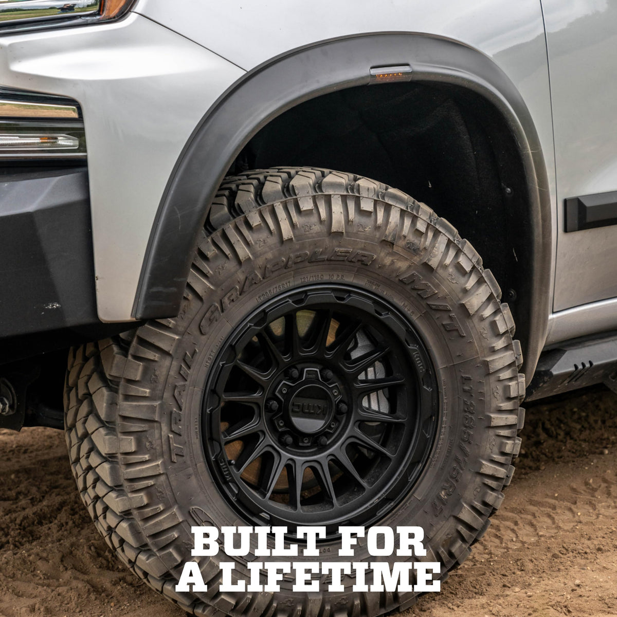 Husky Liners 2804993 Husky Liners Fender Flares RVL Style – Fits 2019-2026 Chevrolet Silverado 1500 – Front & Rear, 4-pc Black - 2804993