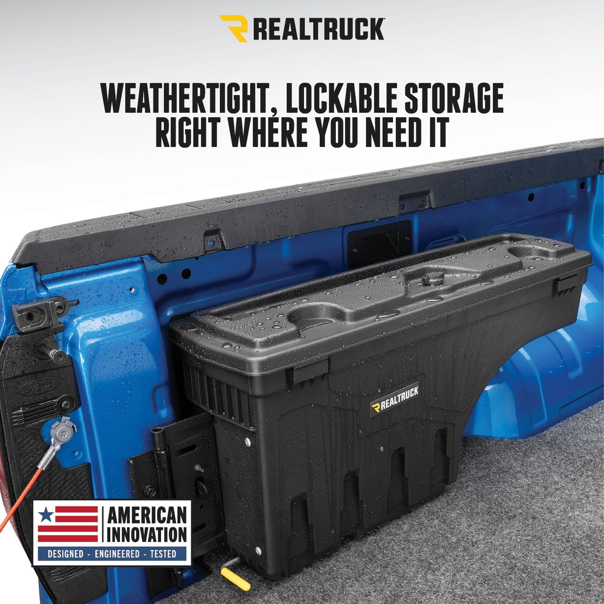 UNDERCOVER SC201P RealTruck UnderCover SwingCase Truck Bed Storage Box | SC201P | Fits 1999 - 2014 Ford F-150 Passenger Side