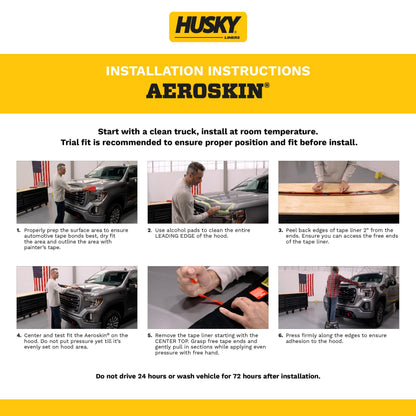Husky Liners 2877186 Aeroskin Hood Protector Low Profile