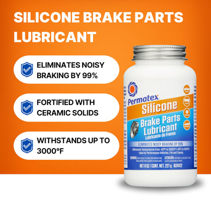 PERMATEX 24112 Permatex 24112 PX SILICONE BRAKE LUBE 8 OZ
