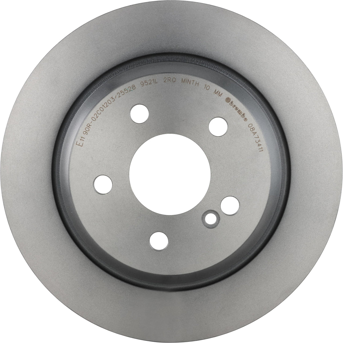 BREMBO 08685710C02 Brembo 08.6857.10 Standard solid Rear Brake Rotor FORD USA/MAZDA OE# BB4C26251C