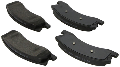 Centric Parts 102.09450 C Tek Semi Metallic Brake Pads with Shims
