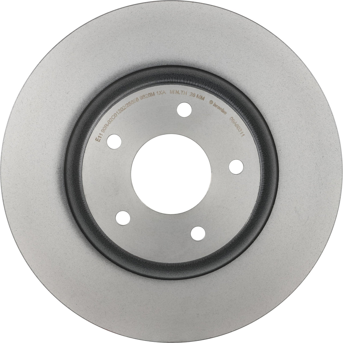 BREMBO 09A60311C02 Brembo 09.A603.11 UV Coated vented Front Brake Rotor DAIMLER/JAGUAR OE# JLM20617