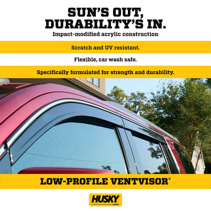 Husky Liners 2854124 Low Profile Ventvisors/Rain Guards