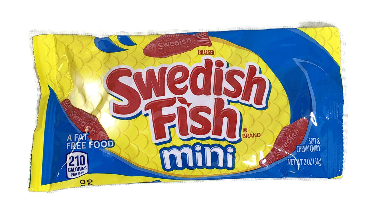 Sour Patch Kids Sour Patch Kids & Swedish Fish Variety Pack, 2 oz Bags, 24 Count