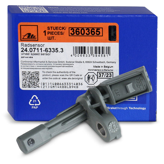 ATE 360365 ATE 24071163353 Sensor, wheel speed