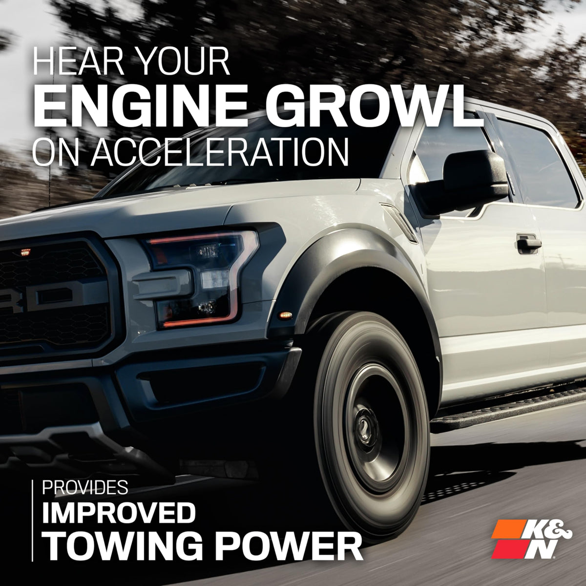 K&N FILTER 63-9026 K&N Cold Air Intake System: High-Flow Air Filter, Increase Performance & Towing: Compatible with 2005-2023 TOYOTA: Tacoma, 63-9026