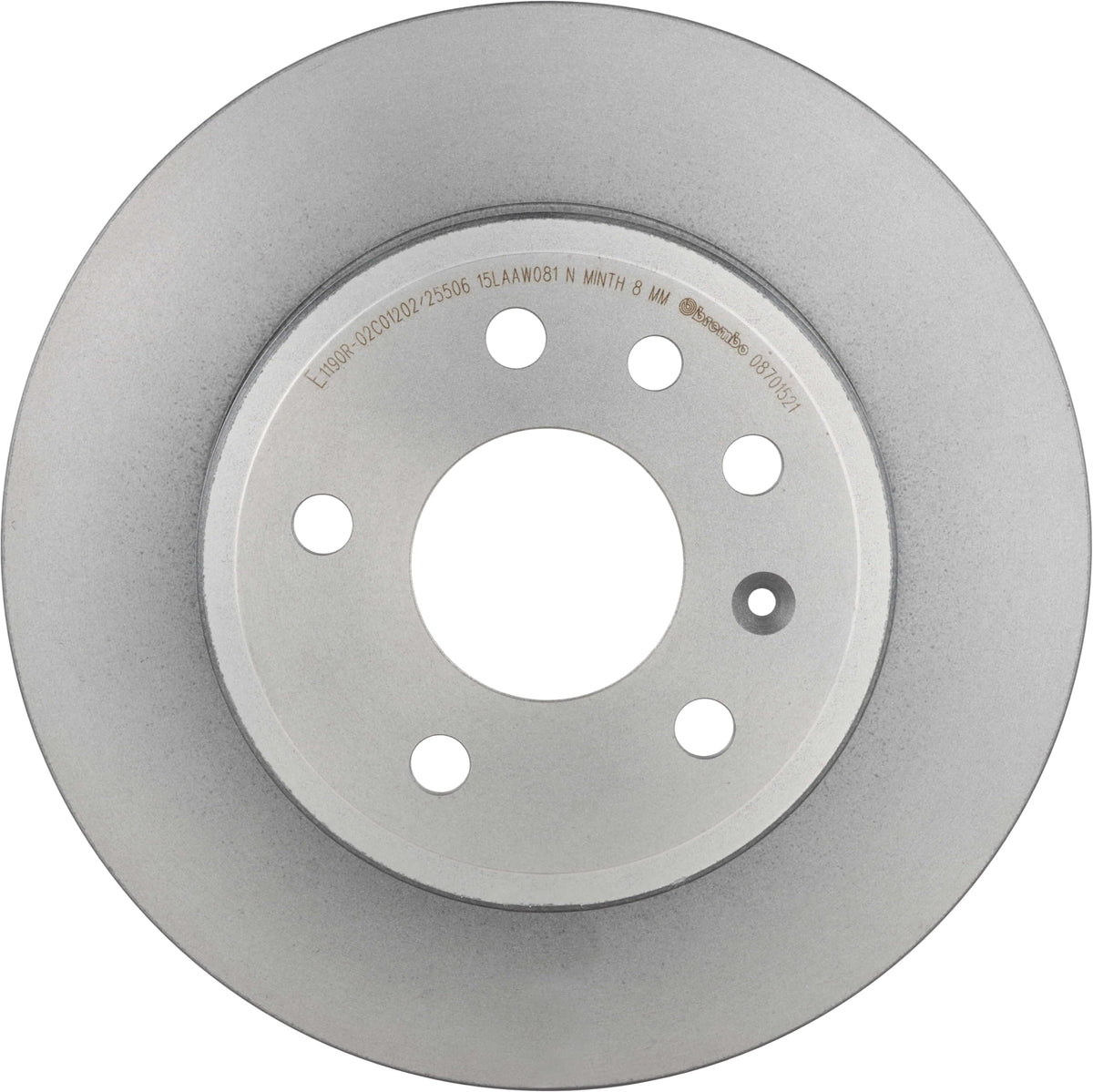 BREMBO 08701521C02 Brembo 08.7015.21 UV Coated solid Rear Brake Rotor SAAB OE# 5391578