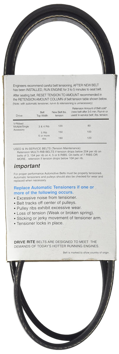 Dayco 5040465DR Serpentine Belt