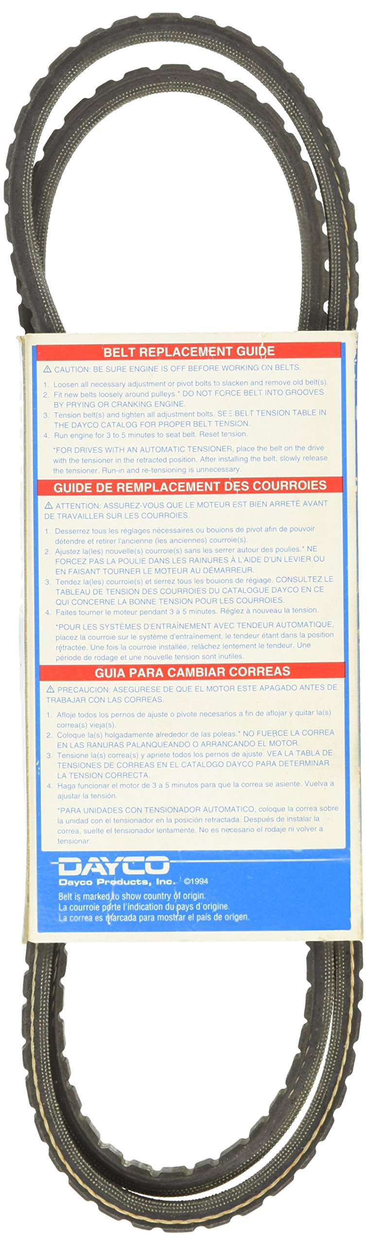 DAYCO 11495 Dayco 11495 86-90 CADILLAC 5L