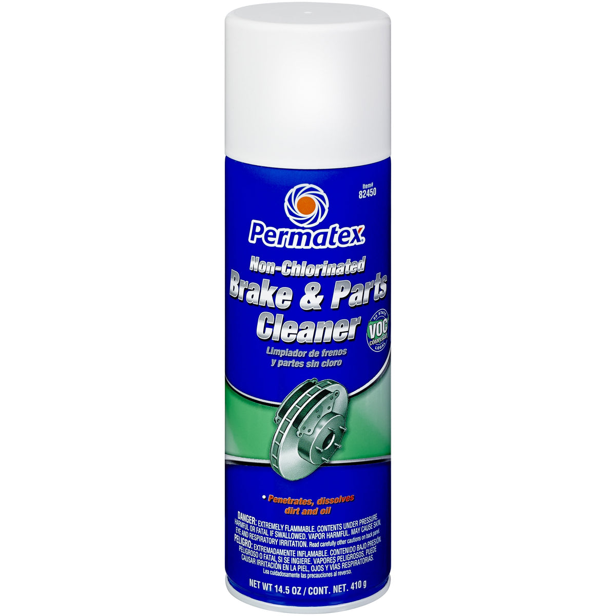 PERMATEX 82450 Permatex 82450-12PK Non-Chlorinated Brake and Parts Cleaner, 14.5 oz. (Pack of 12)