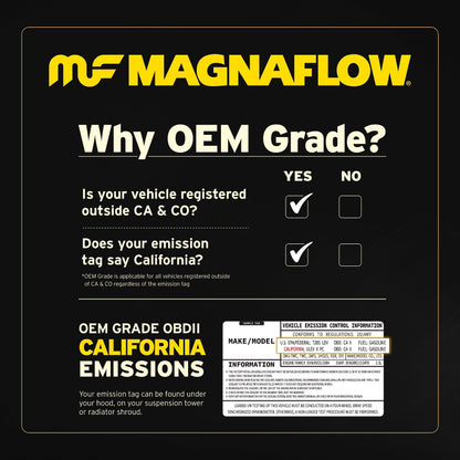 MAGNAFLOW 51305 MagnaFlow Universal Catalytic Converter 51305 (Federal/EPA Compliant)