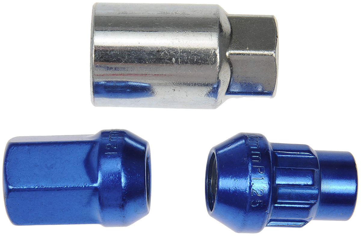 Dorman 713-475D BLUE ACORN WHEEL NUT LOCK SET