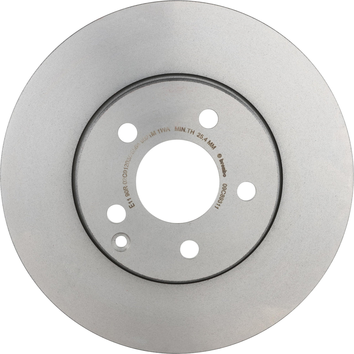 BREMBO 09C89311C02 Brembo 09.C893.11 UV Coated Pillar Vented Front Brake Rotor MERCEDES-BENZ/MERCEDES-BENZ (BBDC) OE# A2114210812