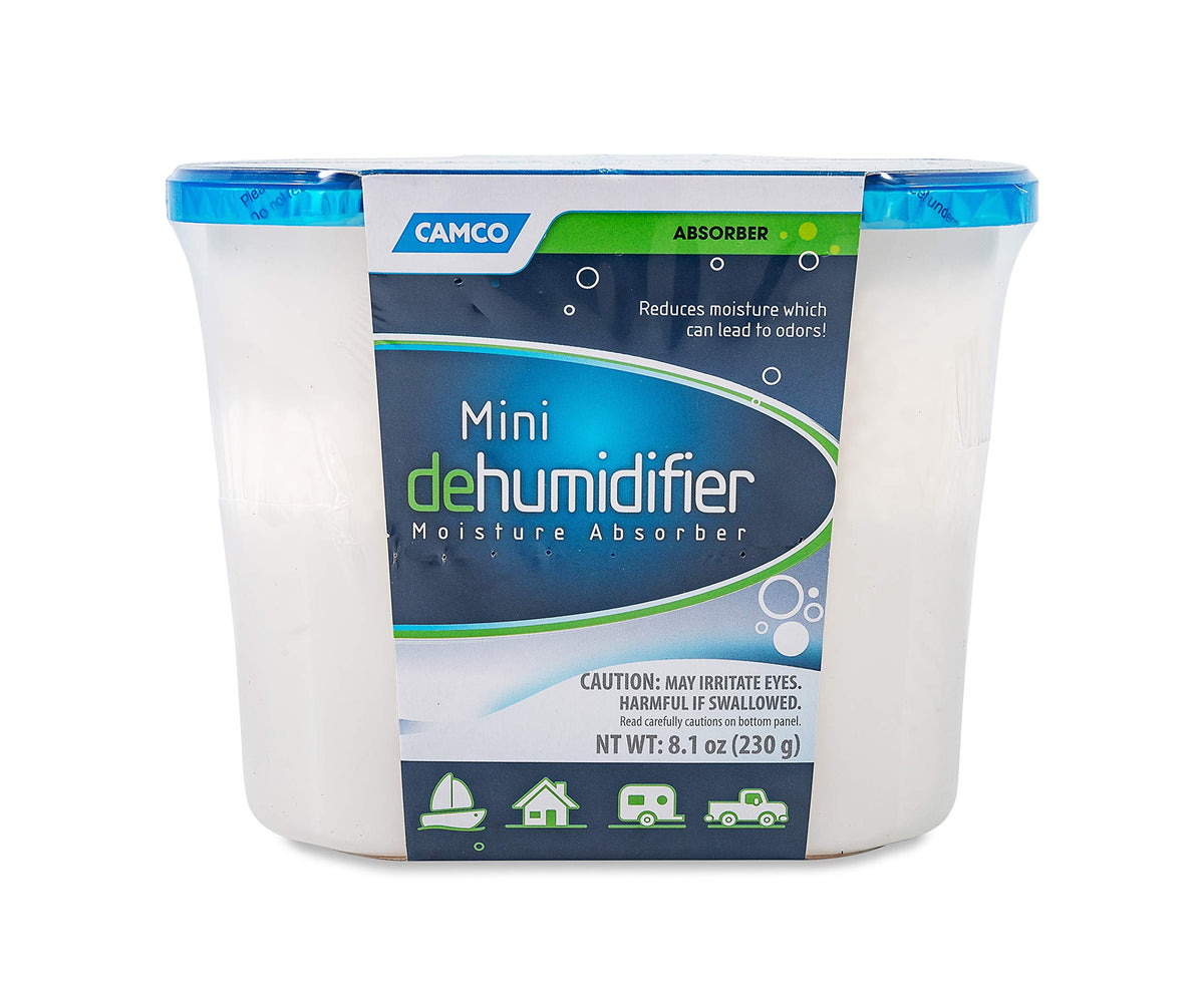 CAMCO 44195 Camco Camper/RV Mini Dehumidifier - Moisture Absorber for Small Spaces - Fragrance Free (44195)