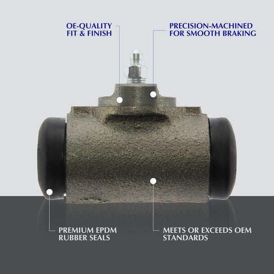 Centric Parts 134.64013 Premium Automotive Replacement Rear Drum Brake