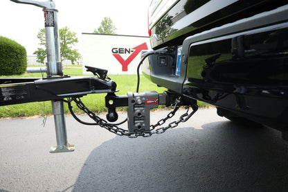 GEN-Y HITCH GH-624 GEN-Y Hitch GH-624 MEGA-Duty 2.5" Shank 9" Drop 3K TW 21K Hitch and GH-061 Dual-Ball and GH-062 Pintle Lock