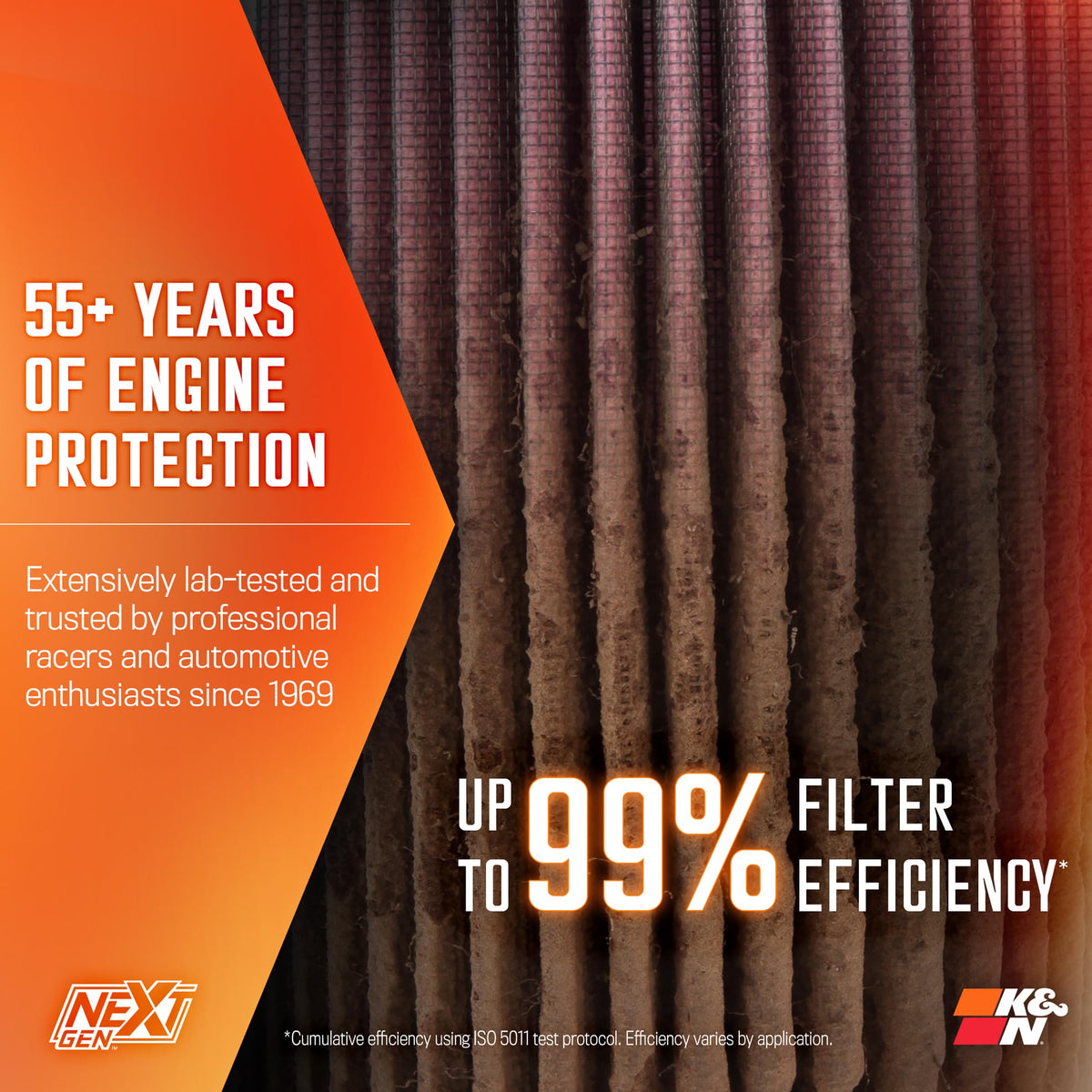 K&N FILTER 50-2630 K&N NextGen Cold Air Intake System: High-Flow Cotton Filter: Compatible with 2024-2025 FORD Ranger; 50-2630