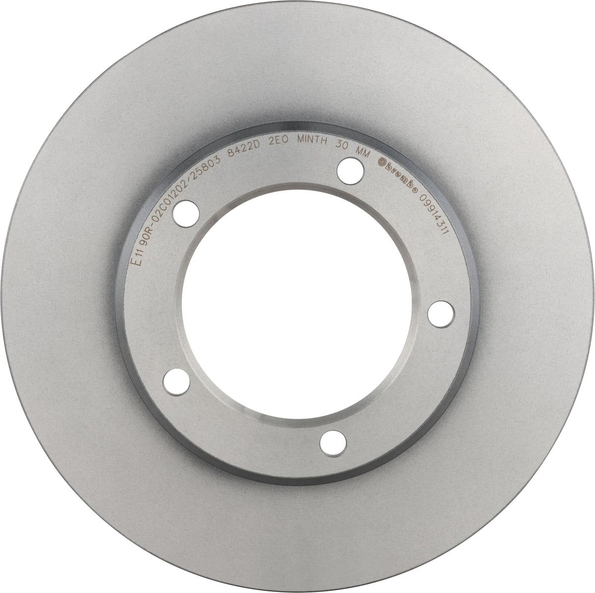 BREMBO 09914311C02 Brembo 09.9143.11 UV Coated Pillar Vented Front Brake Rotor LEXUS/TOYOTA/TOYOTA (FAW) OE# 4351260171